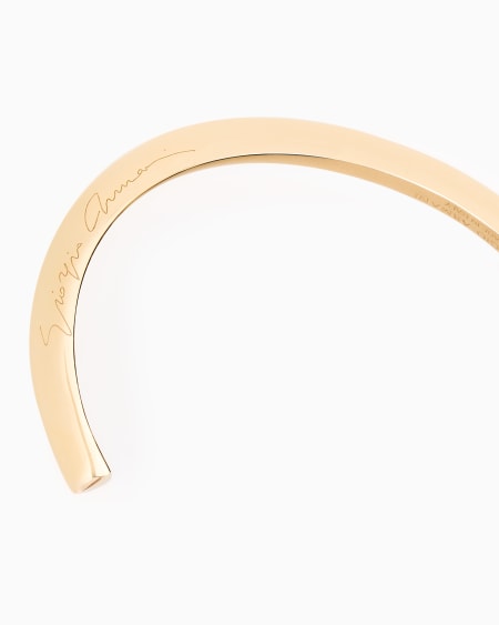 A|x Armani Exchange Sterling Silver Bangle