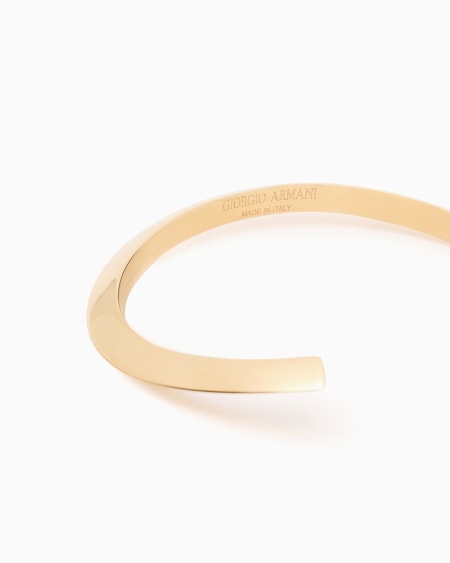 A|x Armani Exchange Sterling Silver Bangle