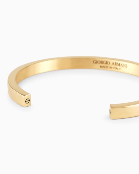 A|x Armani Exchange Sterling Silver Bangle