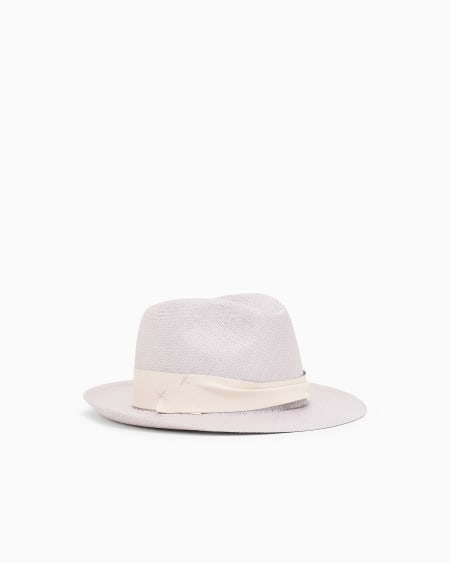 a|x armani exchange Straw hat