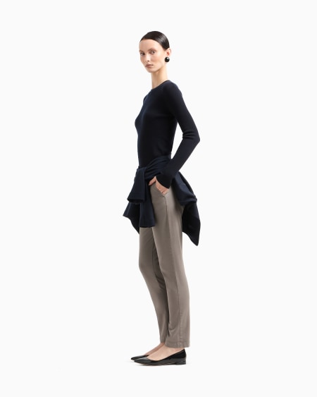 A|x Armani Exchange Stretch Cotton Chinos