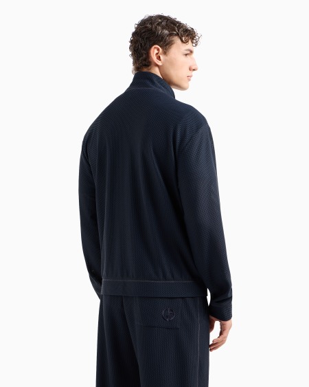 A|x Armani Exchange Stretch Jersey Blouson