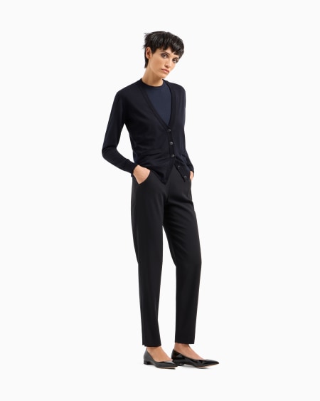 A|x Armani Exchange Stretch Viscose Jersey T-shirt