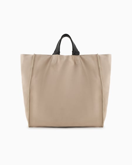 A|x Armani Exchange Suede And Leather Shopper