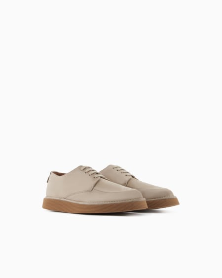 A|x Armani Exchange Suede Derby Shoes