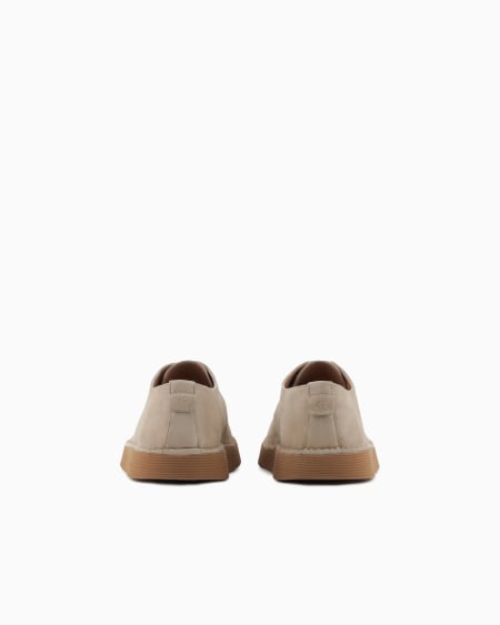 A|x Armani Exchange Suede Derby Shoes