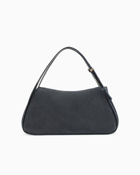 A|x Armani Exchange Suede Handbag