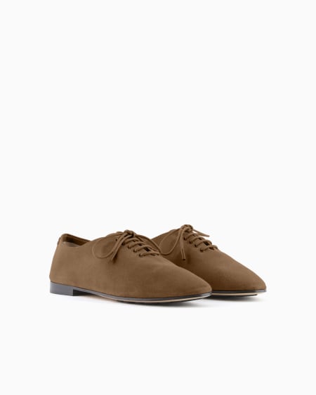 A|x Armani Exchange Suede Lace-ups