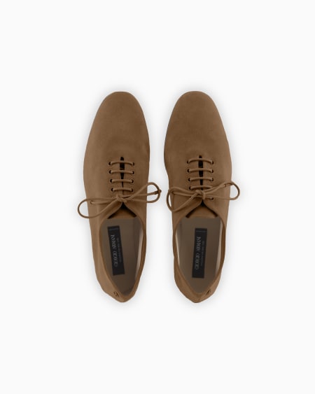 A|x Armani Exchange Suede Lace-ups