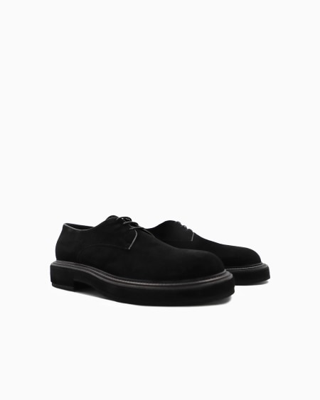 A|x Armani Exchange Suede Lace-ups
