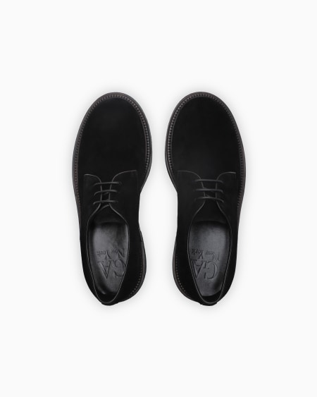A|x Armani Exchange Suede Lace-ups