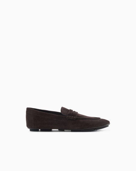 a|x armani exchange Suede loafers
