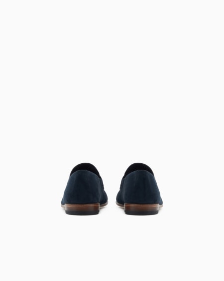 A|x Armani Exchange Suede Loafers