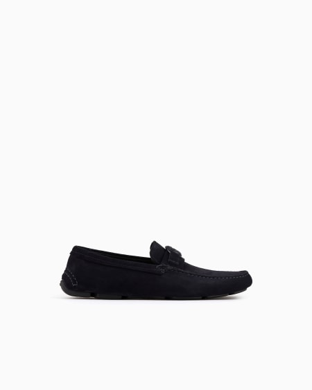 a|x armani exchange Suede loafers