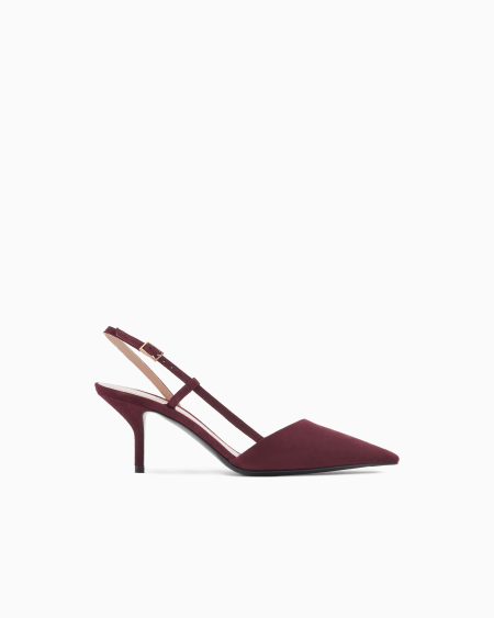 a|x armani exchange Suede slingbacks