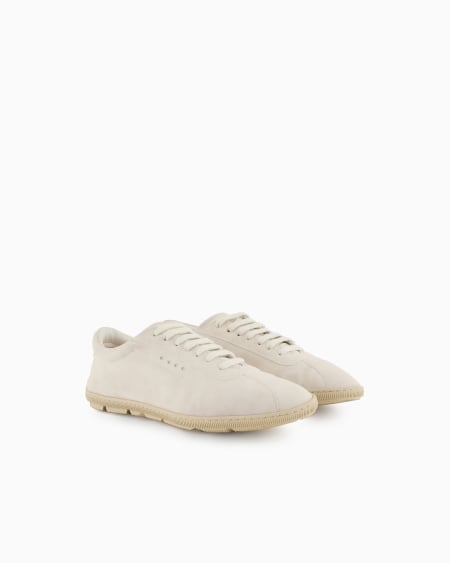 A|x Armani Exchange Suede Sneakers