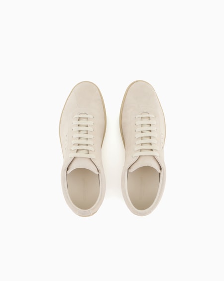 A|x Armani Exchange Suede Sneakers