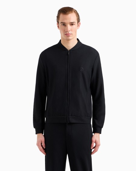 A|x Armani Exchange Technical Waffle Blouson