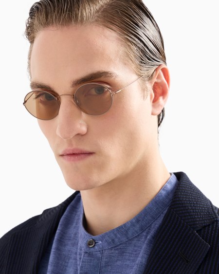 A|x Armani Exchange Unisex Oval Sunglasses