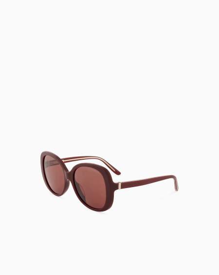 A|x Armani Exchange Women’s Round Sunglasses