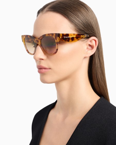 A|x Armani Exchange Women’s Square Sunglasses