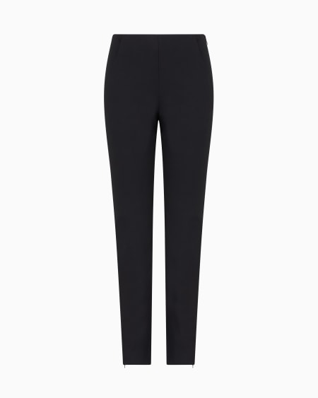 a|x armani exchange Wool crepe pants