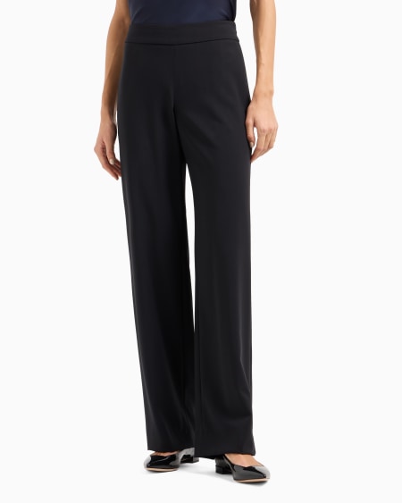 A|x Armani Exchange Wool Crepe Trousers