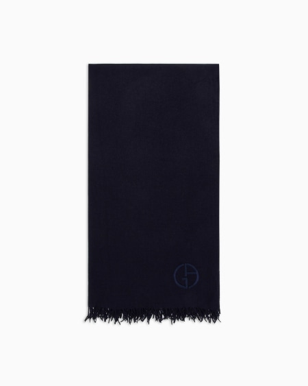 a|x armani exchange Wool silk and cashmere foulard