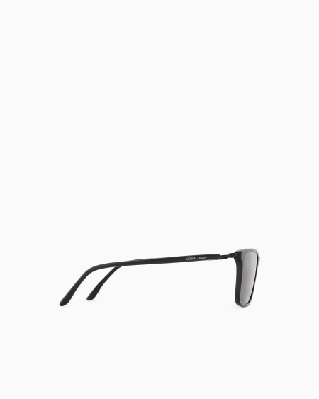 A|x Armani Exchange Asian-fit Rectangular Sunglasses For Men