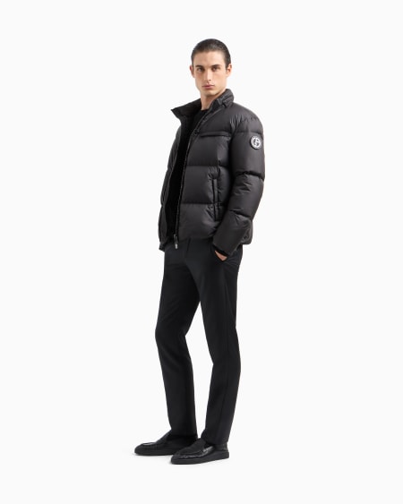 A|x Armani Exchange Bomber Jacket With Goose-down Padding ASV