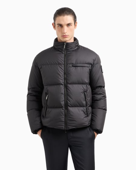 A|x Armani Exchange Bomber Jacket With Goose-down Padding ASV