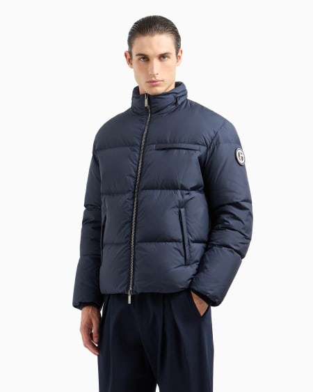 A|x Armani Exchange Bomber Jacket With Goose-down Padding ASV