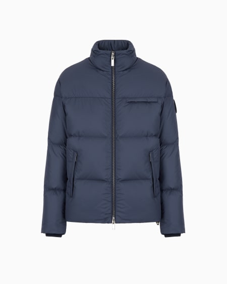 a|x armani exchange Bomber jacket with goose-down padding ASV