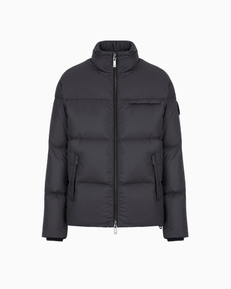 a|x armani exchange Bomber jacket with goose-down padding ASV