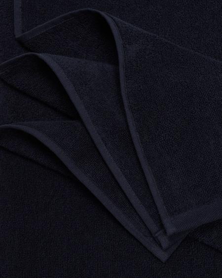 A|x Armani Exchange Cotton Beach Towel With Jacquard Logo