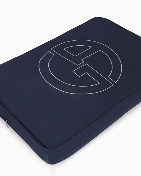 A|x Armani Exchange Cotton Beach Towel With Jacquard Logo