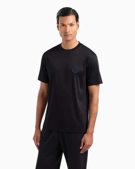 A|x Armani Exchange Cotton Interlock Crew-neck T-shirt