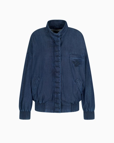 a|x armani exchange Denim Collection Lyocell blouson