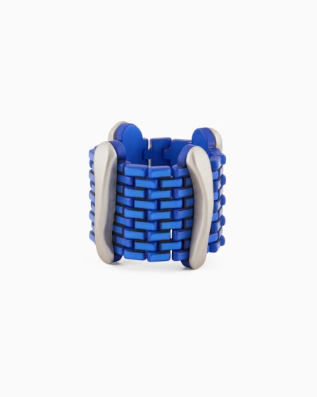 a|x armani exchange Elasticated bracelet with gradient elements