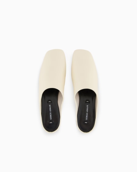 A|x Armani Exchange Giorgio Armani X 10 Corso Como Calfskin Mules