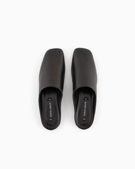 A|x Armani Exchange Giorgio Armani X 10 Corso Como Calfskin Mules