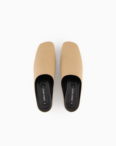 A|x Armani Exchange Giorgio Armani X 10 Corso Como Satin Mules