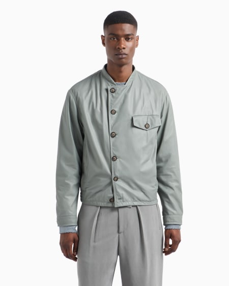 A|x Armani Exchange Glove-quality Nappa-leather Blouson