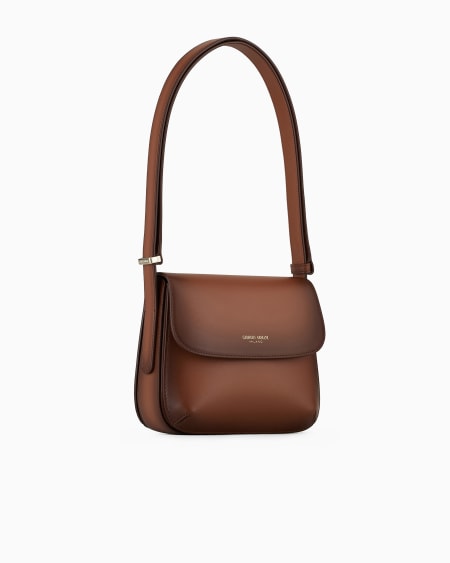 A|x Armani Exchange Gradient Palmellato Leather La Prima Bag