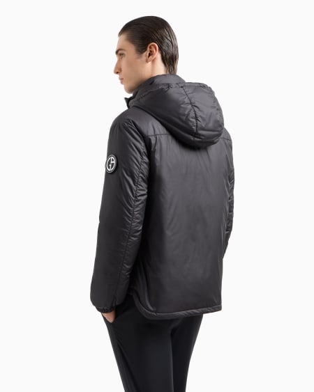 A|x Armani Exchange Hooded Blouson With Goose-down Padding ASV