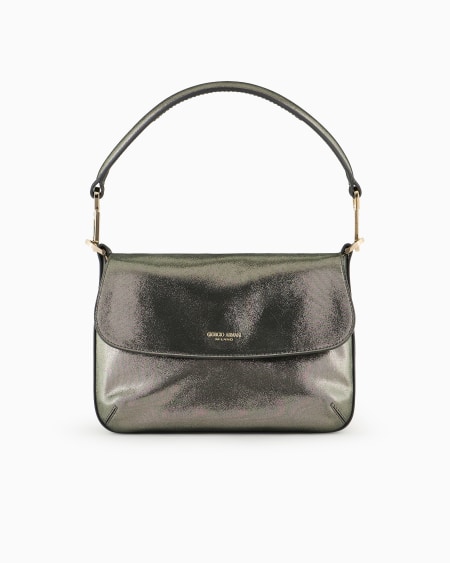 a|x armani exchange La Prima Soft small bag in shiny nubuck