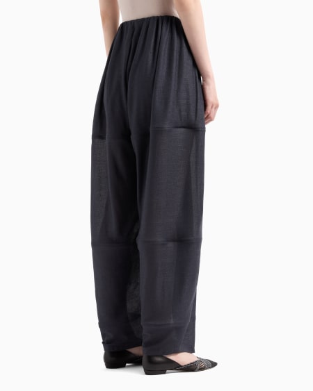 A|x Armani Exchange Lightweight Viscose Jersey Trousers