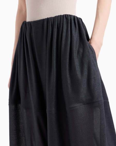 A|x Armani Exchange Lightweight Viscose Jersey Trousers