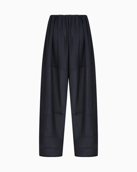 a|x armani exchange Lightweight viscose jersey trousers