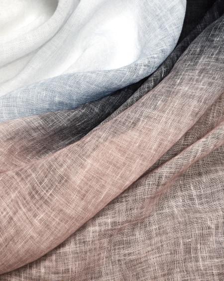 A|x Armani Exchange Linen Stole With A Gradient Print